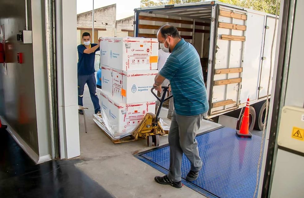 Córdoba recibió 33 mil dosis de Sputnik V