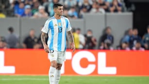 Cuti Romero se ganó la titularidad en la Argentina de Lionel Scaloni. (AFA)