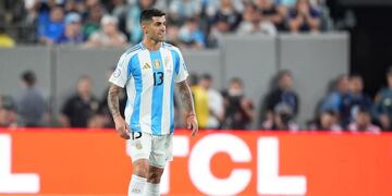 Cuti Romero se ganó la titularidad en la Argentina de Lionel Scaloni. (AFA)