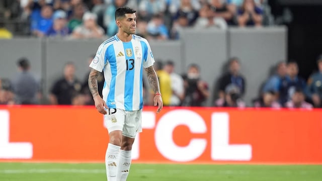 Cuti Romero se ganó la titularidad en la Argentina de Lionel Scaloni. (AFA)