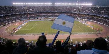 La Selección Argentina vuelve a jugar con público en el estadio Monumental. (Archivo)