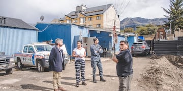 Funcionarios del Ministerio de Defensa de Nación visitaron a Defensa Civil de Ushuaia