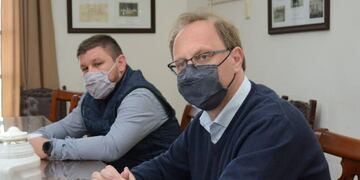 Pablo Pinotti y Gonzalo Saglione