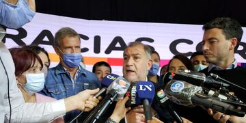 Luis Juez, el gran ganador en Córdoba. (Javier Ferreyra)