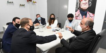 Manzur dialogó con ediles capitalinos del bloque Lealtad Peronista.