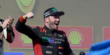 Agustín Canapino, ganador de la carrera de los millones