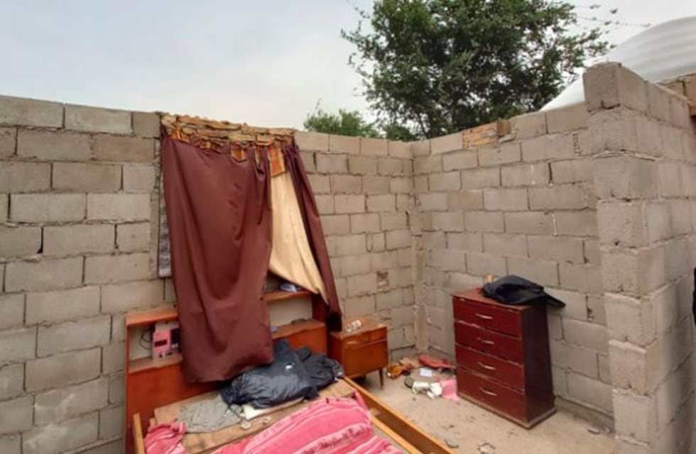 El fuerte viento en Córdoba les voló el techo: “Era como una cola de tornado”