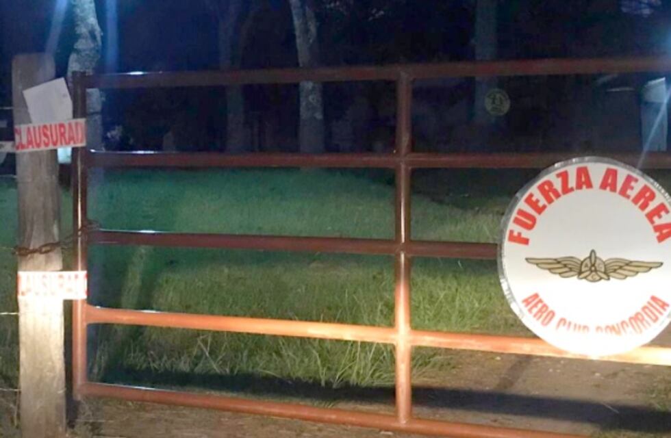 Clausuraron el Aero Club Concordia por una fiesta clandestina