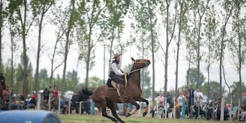 El domingo cerró la Fiesta de la Ganadería con destrezas criollas.