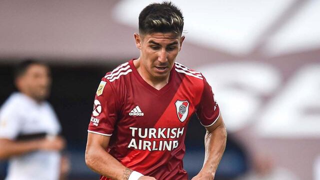 Fontana volvió a entrenar con River luego del resultado negativo de Covid-19.