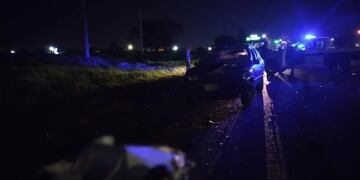 Siniestro fatal en Posadas: hay un motociclista fallecido.