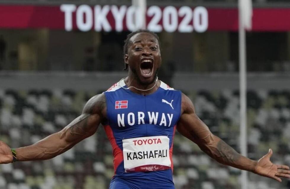 Quién es Salum Kashafali, el atleta Paralímpico de Noruega que mendigaba en la calle y hoy es el más rápido del mundo