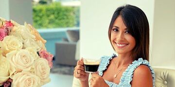 Antonela Roccuzzo además de compartir sus entrenamientos, momentos familiares, muestra sus libros favoritos.