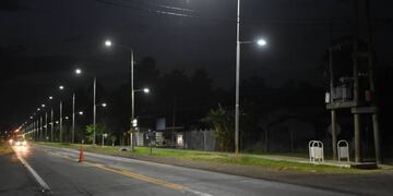 Luces de la ruta 70