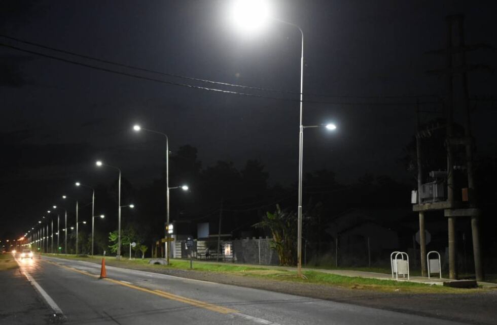 La Municipalidad de Rafaela hará el recambio lumínico por LED en la ruta N° 70