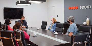 Darío Cocco recibió a vecinalistas
