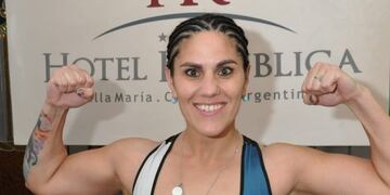 Victoria Noelia Bustos recibió la Sputnik y no puede viajar a Estados Unidos.