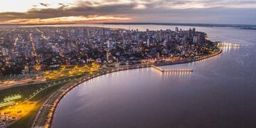 Imágen aéres de Posadas