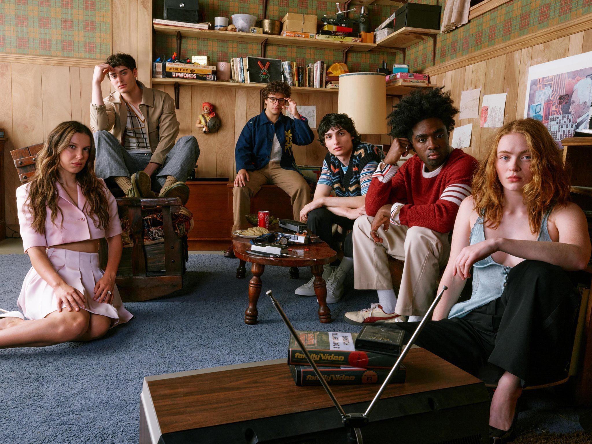 Elenco principal de Stranger Things 5.