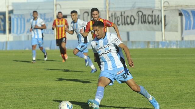 Racing se hace fuerte en Nueva Italia y es uno de los punteros. (Javier Ferreyra)