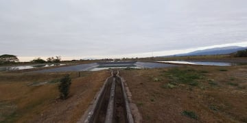 Planta depuradora de líquidos cloacales de Metán (El Tribuno).