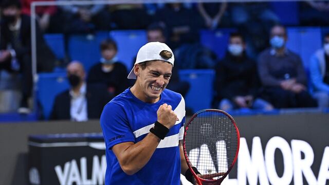 Sebastián Báez avanza a paso firme en el Masters de la Nex Gen.