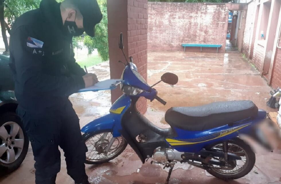 Recuperaron motovehículos robados en Dos de Mayo y Leandro N. Alem