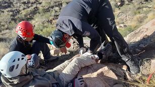 Parapentista herido en el Cerro Arco