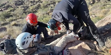 Parapentista herido en el Cerro Arco