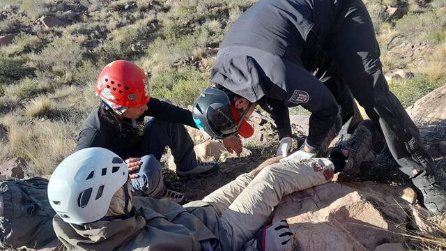 Parapentista herido en el Cerro Arco
