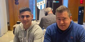 Matías Orihuela se sumó a Atlético Tucumán.