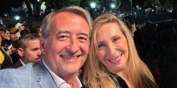 El abogado rosarino se sacó una selfie con el "Jefe".