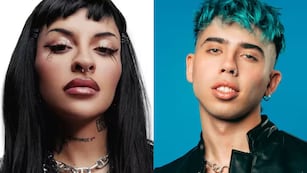 A 8 meses de ser mamá, Cazzu volvió a los escenarios y presentó una canción junto a Luck Ra