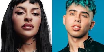 A 8 meses de ser mamá, Cazzu volvió a los escenarios y presentó una canción junto a Luck Ra