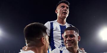 El video que muestra cuando Miguel Navarro, jugador de Talleres, se enteró que iba a ser padre.