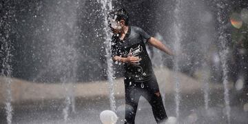 Calorón en Córdoba. (La Voz / Archivo)