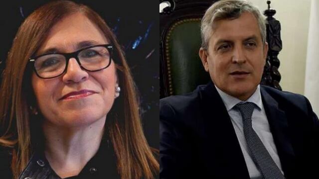 Adela Seguí y Daniel Leiva.