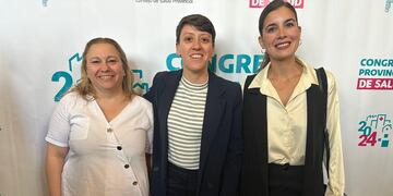 La intendente de Chaves presente en el Congreso Provincial de Salud