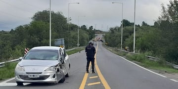 Choque sobre ruta 38
