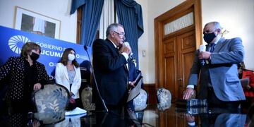 Jaldo tomó juramento al nuevo director general de Institutos Penales Miguel Gómez