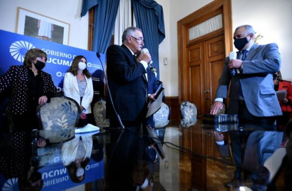 Jaldo tomó juramento al nuevo director general de Institutos Penales Miguel Gómez