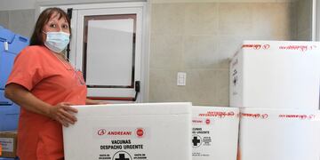 El lote está compuesto por 7.200 dosis (APN)