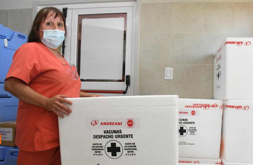 Llegó a La Pampa un lote de 7.200 dosis de la vacuna de Sinopharm