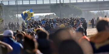 Boca traerá miles de personas al Kempes este domingo (Foto: Javier Ferreyra).