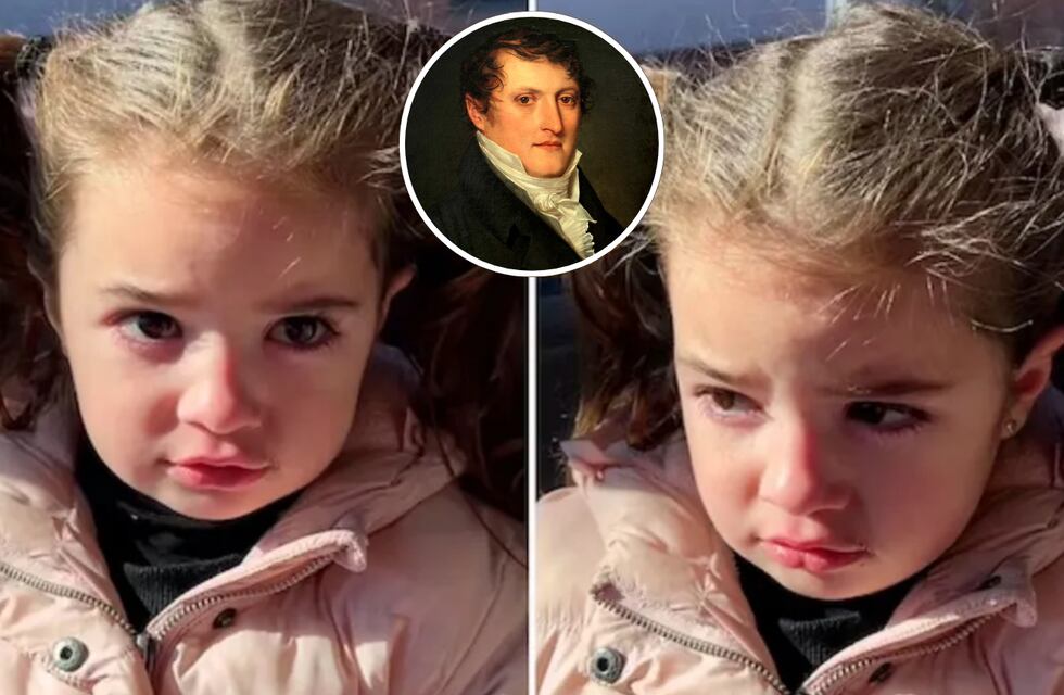 Una pequeña cordobesa cumplió su sueño: Manuel Belgrano la visitó desde Tucumán