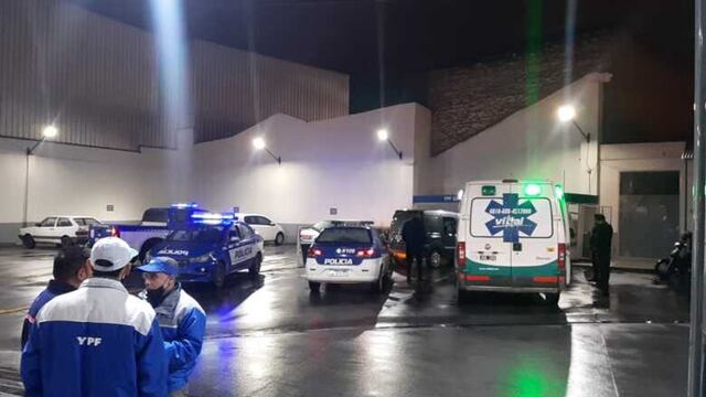 La estación de Alta Gracia, escenario de un lamentable episodio.