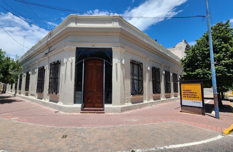 El Intendente subrayó el valor de la restauración del Museo Histórico de Rafaela