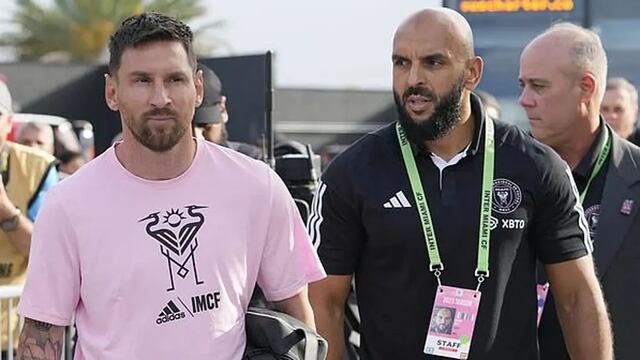 El temible guardaespaldas de Messi en Inter Miami