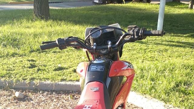 La moto robada y recuperada