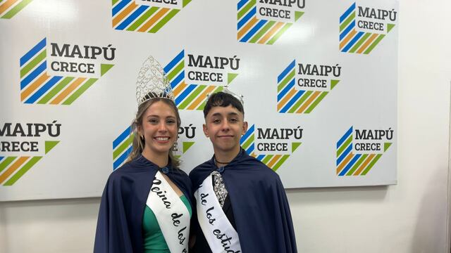 Maipú ya tiene su Reina y Rey de los Estudiantes